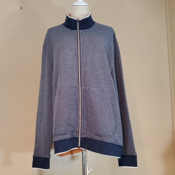 Robert Graham Unisex Reversable Zip-Up Jacket - Picture 1 of 12